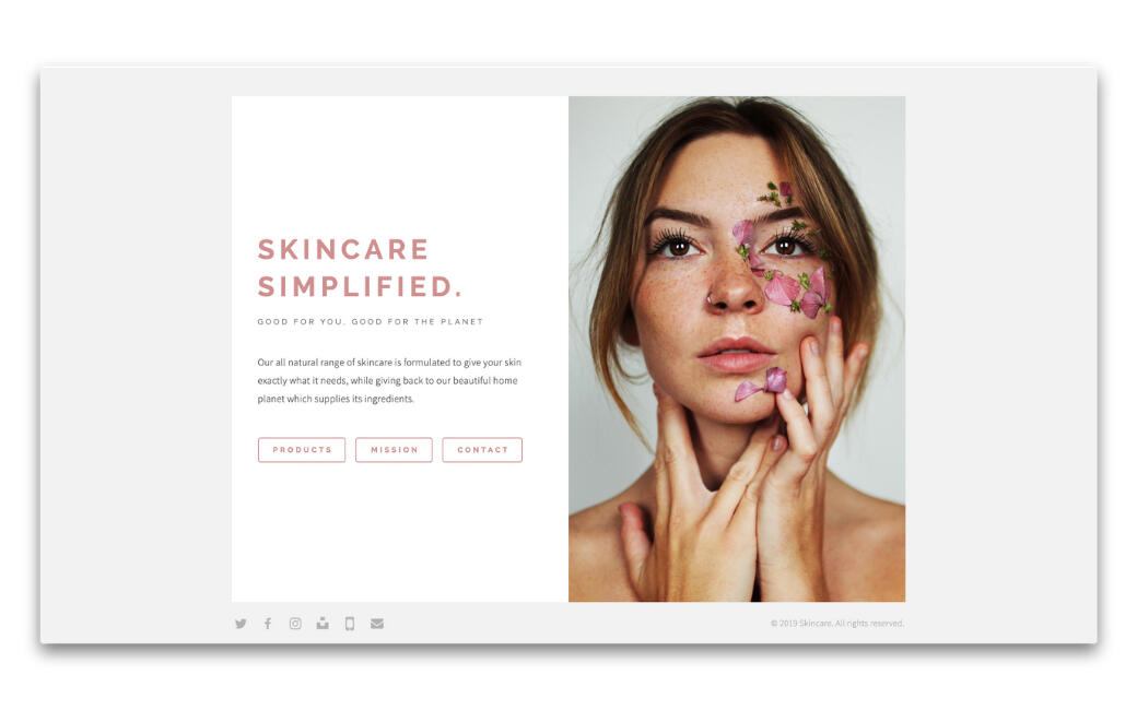 skincare, simplified.